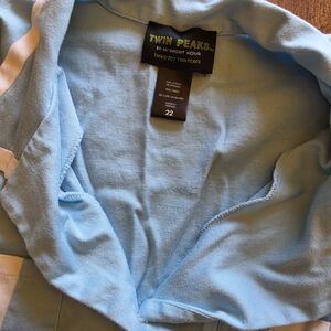 Twin Peaks Light Blue Hoodie - Size 22